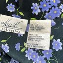 Kathie Lee Collection Vintage floral dress with belt  80’s retro dress Photo 3