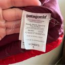 Patagonia  Women’s Down Sweater Red Puffer Coat Small Photo 10