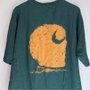 Carhartt Dark Green Logo T-Shirt Photo 5