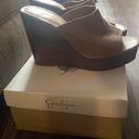 Jessica Simpson Brown Heel Wedges Photo 2