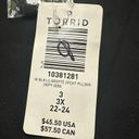 Torrid NWT  black Harper blouse 3 Photo 2