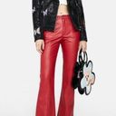 Dolls Kill NWT  Delia’s Red Vegan Leather Pants XL Photo 8