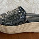 Marc Fisher 💛  Jelise Leopard Print Platform Slides footwear Photo 6