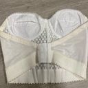 American Vintage vintage corset by spade 36C white lace new with tags Y2K Photo 2