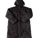 Everlane NWT  The ReNew Long Puffer in Black Primaloft Hooded Coat M Photo 0