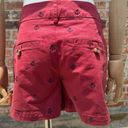 Jones New York NWT  red chino cargo shorts with embroidered anchors / 2 Photo 7