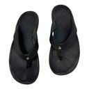 Olukai  Ohana Black and White Flip Flop Size 10 Photo 5