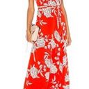 Yumi Kim NEW  FRENCH ROSE RED SILK RUSH HOUR MAXI Dress Size XS Photo 0