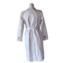 Bagatelle NWT  Collection Trench  Coat White/Cream / Latte Double Breasted M Photo 2