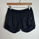 Lululemon ladies black athletic hotty hot shorts size 8 Photo 1