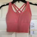 Zella NWT Z By  Seamless Crossback Bralette - S Photo 2