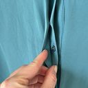 Vince Teal Silk Button Blouse Photo 3