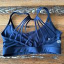 Marika tek Navy Strappy Sports Bra Size XS Photo 1