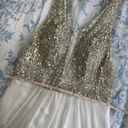 Faviana NWT  GLAMOUR S7500 White Prom Dress/Gown Photo 9