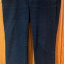 Eileen Fisher  Organic Cotton Straight Leg Ankle Blue Denim Stretch Jeans Size 16 Photo 1