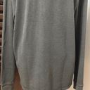 Treasure & Bond Womens Casual Top Gray Long Sleeve Stretch Crew Neck Boyfriend L Photo 5