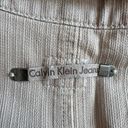 Calvin Klein Jeans CALVIN KLEIN Beige Collared Coat, Medium Photo 3