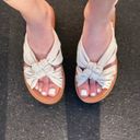 Soda Shoes Off White knot Sandal Photo 2