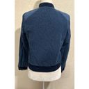 Fossil Blue Bomber Jacket Photo 3