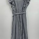 Max Studio Boho Gingham Print Midi Wrap Dress Size Small Nwt Photo 6