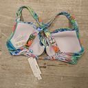 Bleu Rod Beattie 💕💕 Tropical Flight Tie Front Underwire Bra Top Floral 34D NWT Photo 5