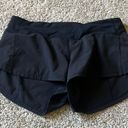 Lululemon Black Speed Up Shorts 2.5” Photo 1