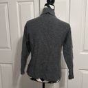 Everlane  Gray Mock Neck Wool Blend Sweater Photo 2