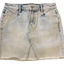 Jessica Simpson  skirt infinite denim Escondido Y2K style light wash Size 27 NWT Photo 2