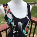 BB Dakota  Black Feather Sleeveless Party Dress Photo 2