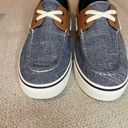 Sperry Women’s s 7 NEW Biscayne Chambray Cognac Photo 3