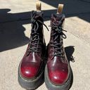 Dr. Martens Platform Red Doc Martens  Photo 5