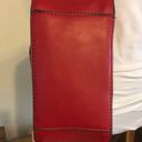 Adrienne Vittadini red crossbody Tote bag NWT Photo 7