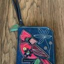 Chala  NWOT Cardinal Bird Zip Wallet Wristlet Photo 0