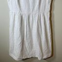 Kensie  White Yellow Jeweled Shift Embroidered Sleeveless Dress Size S Photo 2