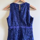 Laundry by Shelli Segal Laundry Shelli Segal‎ Sress Eyelet Midi Sleeveless Lined Womens Size 0 Bl… Photo 6