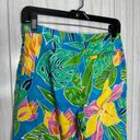 Ralph Lauren Lauren  Vibrant Tropical Print Vacation Crop Ankle Pant size 4 Photo 4