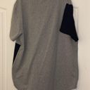 Hudson  Outerwear Eye Prado Short Sleeve Tee Gray Women Size 2XL Photo 1