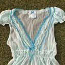 Victoria's Secret Victoria’s Secret Sexy Little Things Small Blue Nightgown Photo 1