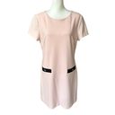 Tommy Hilfiger  Pink Sheath Dress Short Sleeves Sz 12 Photo 3