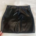 Leather Skirt Black Size M Photo 1