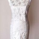 fab'rik Fab’rik Hndstooth Ivory Sleeveless Mini Dress Ivory Photo 0