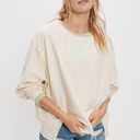 American Eagle Oversized Big Hug Reverse Fleece Sweatshirt Photo 1