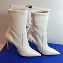 Stuart Weitzman Women's 100 Stretch High Heel Booties white #chic #casual #party #classic #winter Photo 0