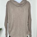 Tahari taupe cowl neck sweater Photo 1