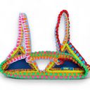 kiini  Swim Top Tasmin Crocheted Bright Colored Bikini Top Size Small Photo 3