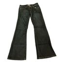 CAbi  Jeans Womens Size 6 Style 749R Bootcut Blue Dark Wash Stretch Crop Photo 0