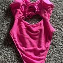 Dillard's Pink One Piece Bathing Suit  Photo 1