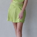 Et Clet Lime Green Two Piece Skirt Set Photo 0