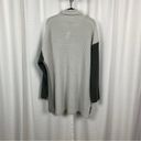 Lane Bryant  Gray Colorblock Turtleneck Long Sleeve Sweater Sz.18/20 NWT Photo 10