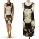 Haute Hippie  Brown X-Ray Tie-Dye Print Tank Dress Size Large Photo 1